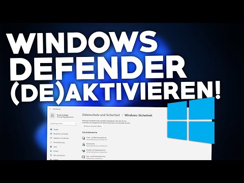 [2025] Windows Defender: AKTIVIEREN/DEAKTIVIEREN! | Tutorial | Deutsch