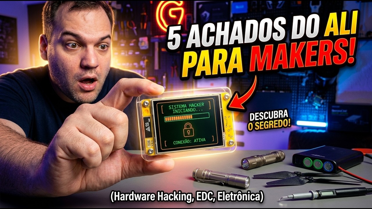 5 Achados do AliExpress que TODO Hacker Vai Querer