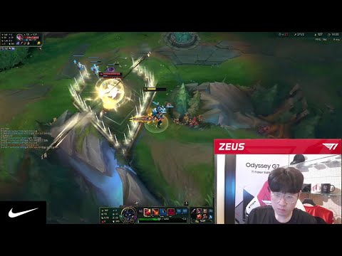T1 Zeus's Aatrox outplays Irelia