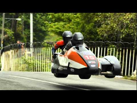 IOM TT 2013 Team France side-car