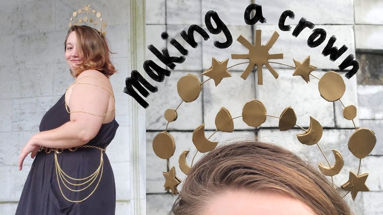 chaotically crafting a crown 👑