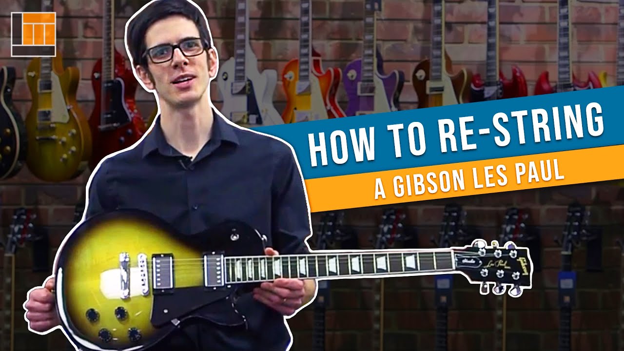 opens link to How to Change a String on a Les Paul