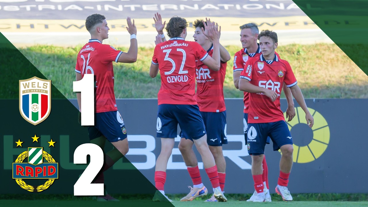 Highlights: FC Hertha Wels - SK Rapid II | 3. Runde | 14.08.2026