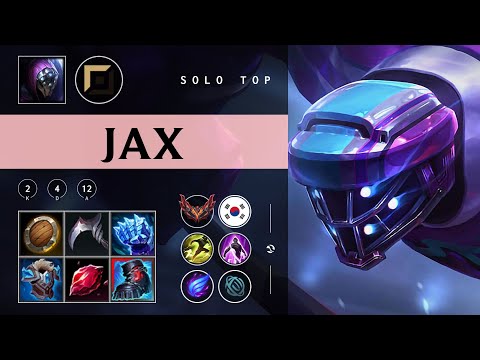 Jax Top vs Kennen - KR Grandmaster Patch 25.24
