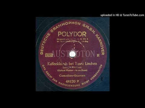 Comedien-Quartett (voc): Kaffeeklatsch bei Tante Linchen