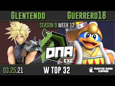 DNA.EXE S9:W12 - Glentendo (Cloud) Vs. Guerrero18 (Dedede) - Top 32
