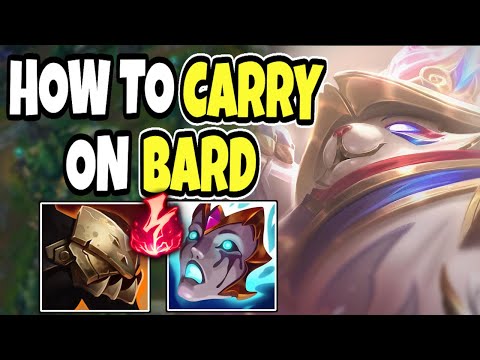 Challenger bard shows you TWO HOURS OF CARRYING ON BARD - Challenger support commentary