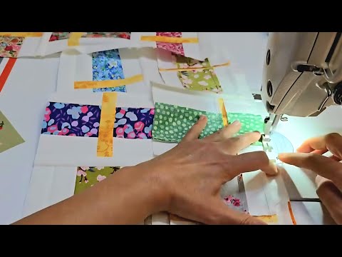 ✨️I Used Only Scrap Strips… and Created a Stunning Quilt You won’t believe the result