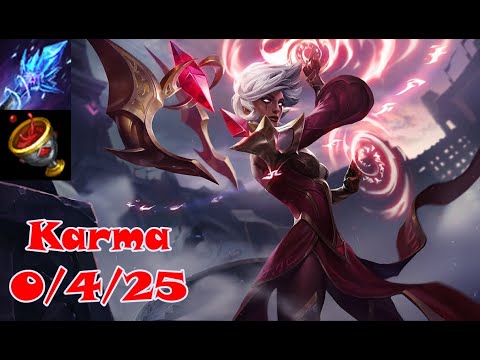 Karma Support Full Game KR Challenger Patch 10.1
