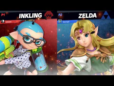 WB Smash Light Series 27 Winner Finals Unoes (Inkling) vs GG George (Zelda)
