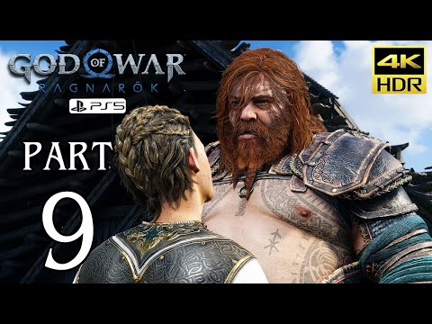 GOD OF WAR RAGNAROK Walkthrough PART 9 (PS5) No Commentary Gameplay @ 4K HDR 60ᶠᵖˢ ✔