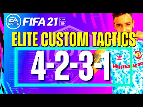 FIFA 21: 4231 BEST CUSTOM TACTICS AND INDIVIDUAL INSTRUCTIONS -  MOST OP FORMATION FOR FUT CHAMPS