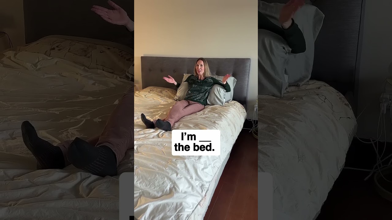 AT / ON / IN English Prepositions!  #learnenglish