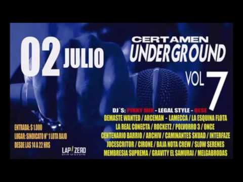 Mix de grupos en escena - Certamen Underground Vol. 7 (Prod. Slow Sereness)