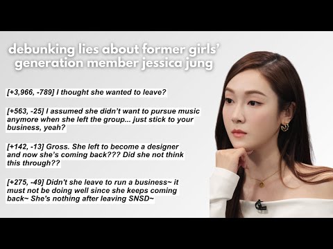 debunking lies about former girls' generation member jessica jung