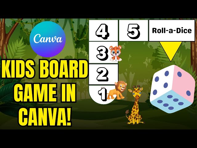 How to Create a Fun and Interactive Kids Board Game in 30 Minutes Using ...