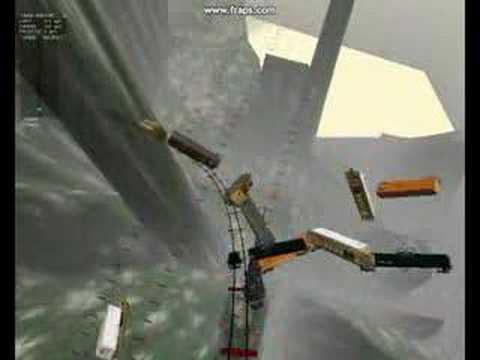 MSTS: music and destruction crash video