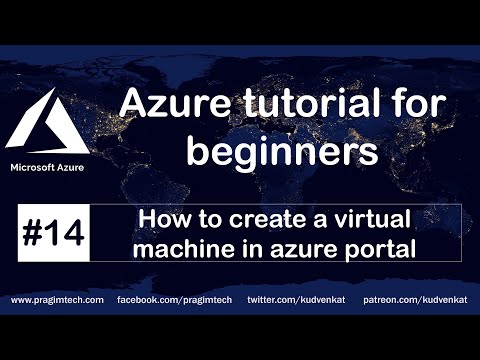 How to create a virtual machine in azure portal