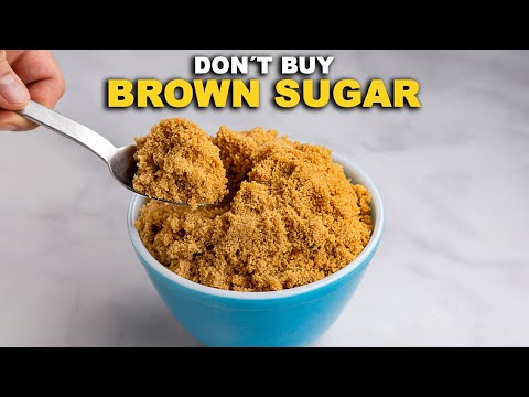 How to Make Brown Sugar in 5 Minutes