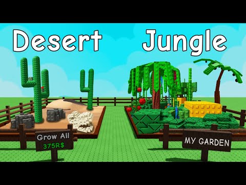 I Created BIOMES in Grow a Garden