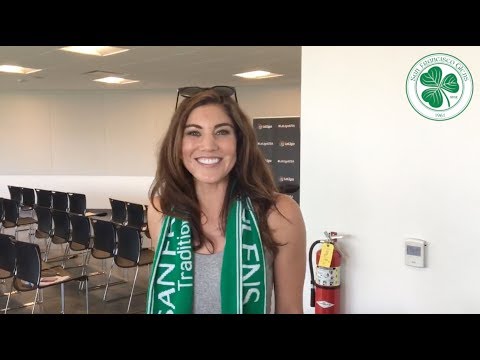 Hope Solo Supports the SF Glens!