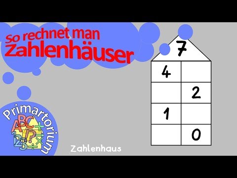 So rechnet man Zahlenhäuser - Miniclip Mathe-Übungsformate