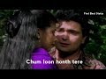 Choom Loon Honth Tere | Best Romantic whatsapp status video | Kumar Sanu, Alka Yagnik | Rishi Kapoor