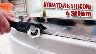 How to PROPERLY Re-Silicone a Shower