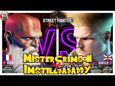 SF6 Mister Crimson (Dhalsim) vs ImStilldadaddy (Guile) - STREET FIGHTER 6