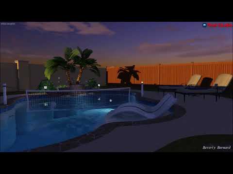 Platinum Pools - The Thornton Family - Designed by Beverly Bernard