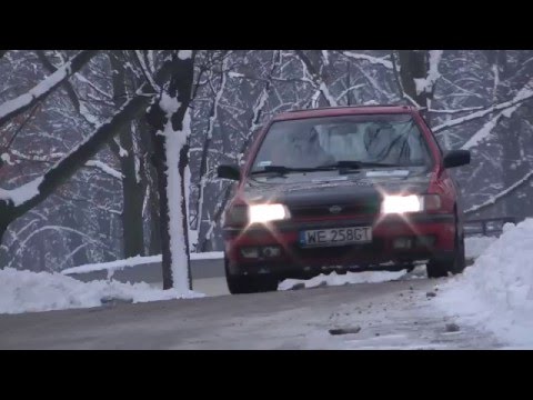 D. Olenderek / M. Maliński - Nissan Sunny GTi - 1 Runda Królewski Winter Cup Służewiec Warszawa 2016