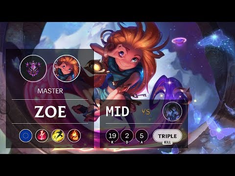Zoe Mid vs Sylas - EUW Master Patch 9.7