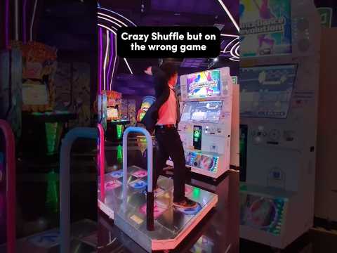 CRAZY SHUFFLE but it's not Dancerush #DDR #dancegame #freestyle #yooh #rhythmgame