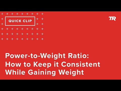 Power-to-Weight Ratio: How to Keep it Consistent While Gaining Weight (Ask a Cycling Coach 309)