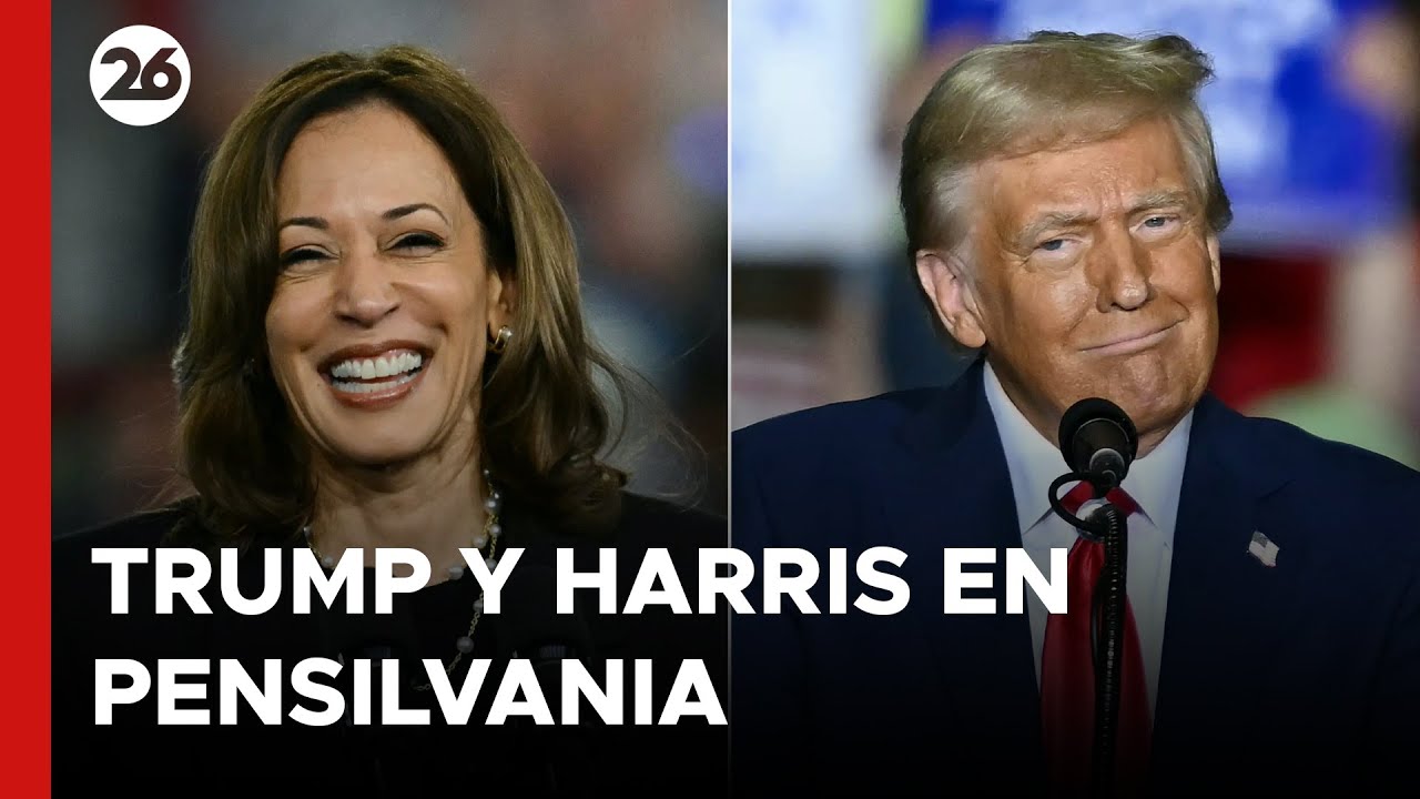🚨 VIVO - WASHINGTON |  Trump y Harris en Pensilvania, uno de los siete estados clave en EEUU