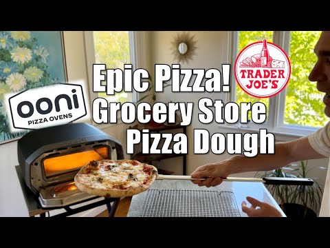 Trader Joe’s Pizza Dough in an Ooni Pizza Oven