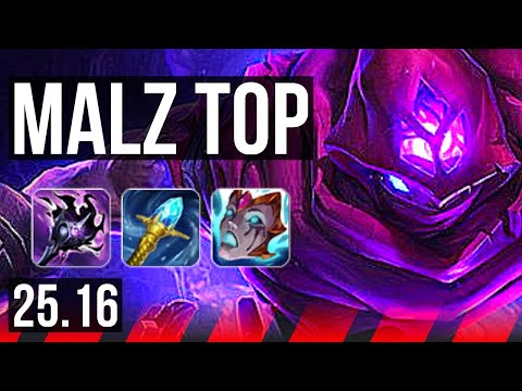 MALZAHAR vs GANGPLANK (TOP) | EUW Diamond | 25.16