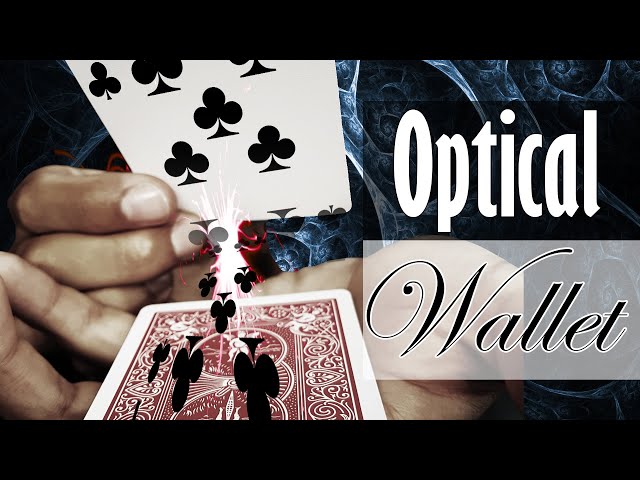 Vídeo relacionado con Gutol Trucos de magia con apariencia de tarjeta de billetera óptica, magia de cerca, accesorios, mentalismo, comedia