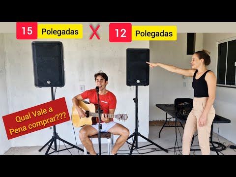 Caixa de som para BARZINHO - APRENDA a DIFERENÇA! 15 ou 12 polegadas??