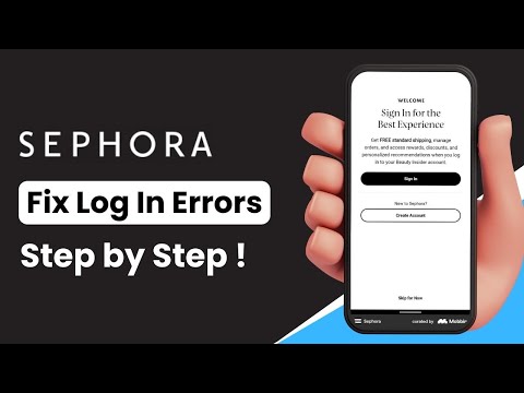How To Fix Login Error On Sephora