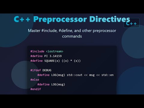 C++ Preprocessor Directives Explained for Beginners: #include, #define & More!