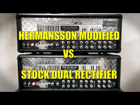 Mesa Boogie Hermansson Dual Rectifier 100w 3 channel - Chrome image 11