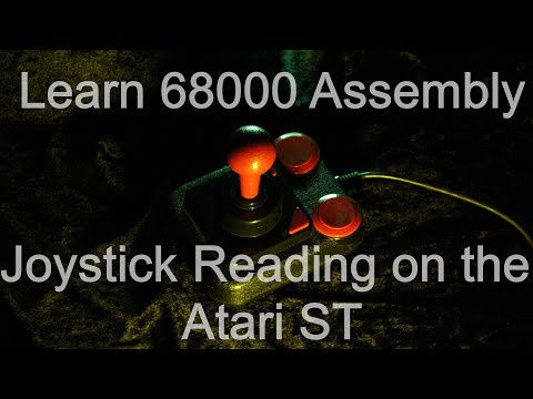 Joystick Reading on the Atari ST - Learn 68000 Assembly Lesson P8