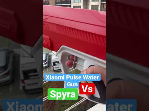 Xiaomi Pulse Water Gun vs Spyra 3 @AlexisPrieto