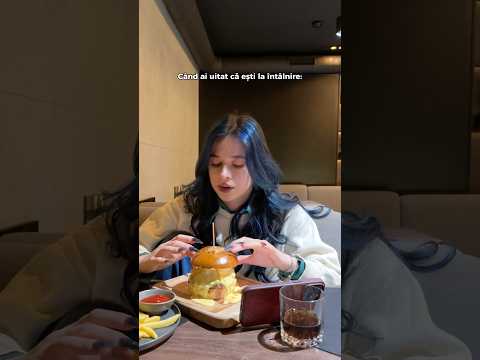 CÂND AI UITAT CĂ EȘTI LA ÎNTÂLNIRE 😂