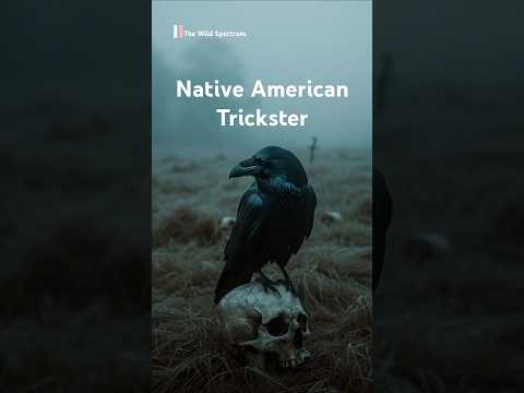 Why the Raven is the Smartest Trickster in Folklore 🧠🐦‍⬛||#shorts