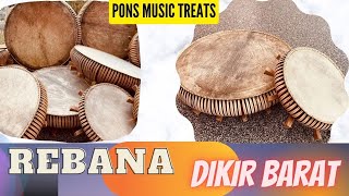 Download lagu #Rebana Dikir Barat Instrument# mp3