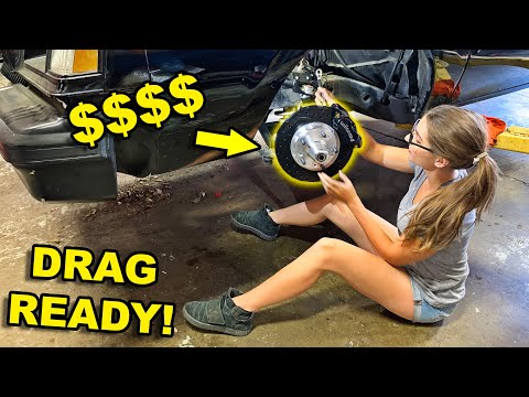 FINAL UPGRADES BEFORE MIMI'S FIRST RACE! BIG DRAG BRAKES INSTALLED!