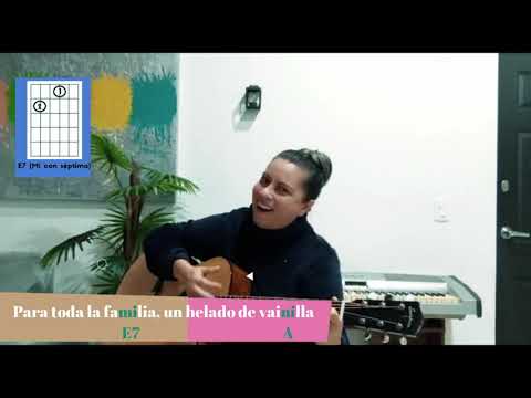 Canción Infantil Sammy el Heladero en guitarra