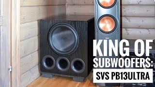 King of Subwoofers SVS PB13-Ultra in action! *120dB BASS!*